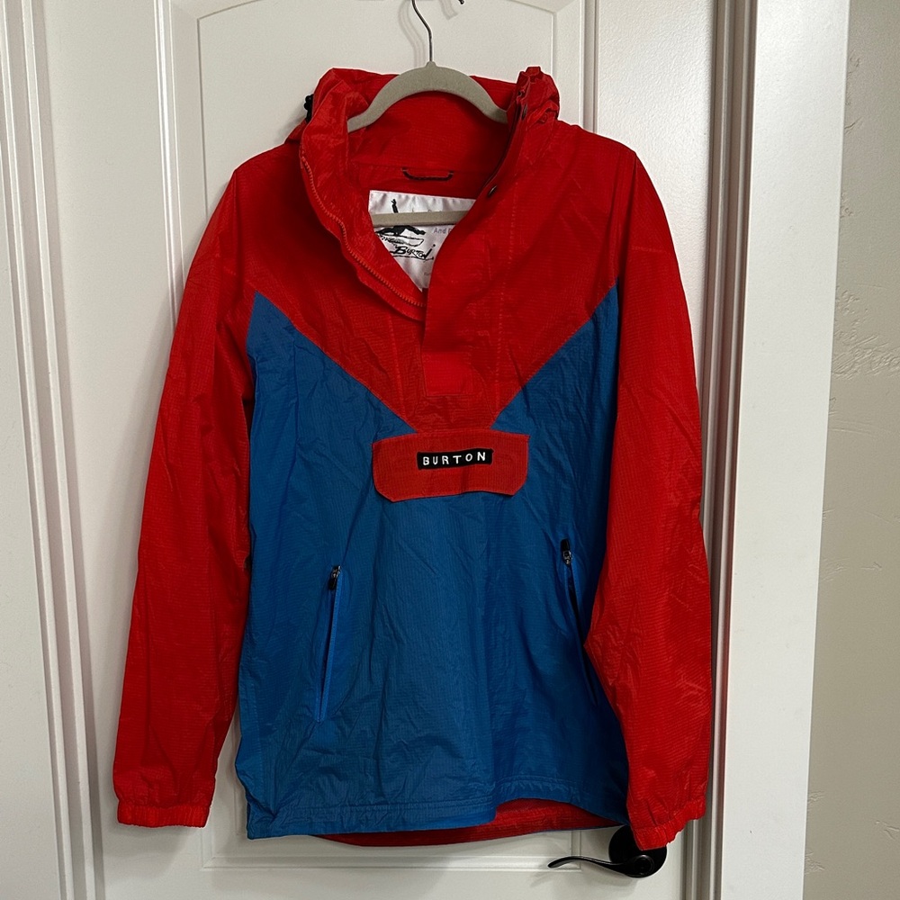 Burton Red and Blue Ski Jacket